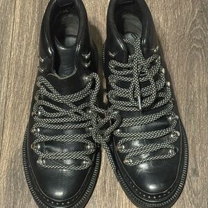 Rag & Bone Black Leather Women's Boots